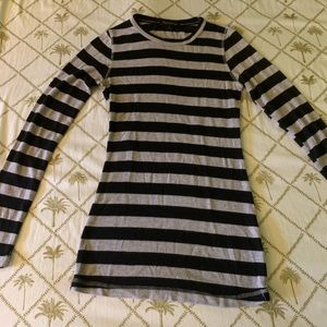 Forever 21 ribbed striped dress